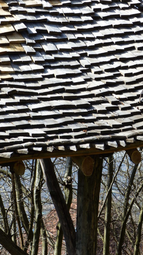 Bardeaux de Châtaignier refendus